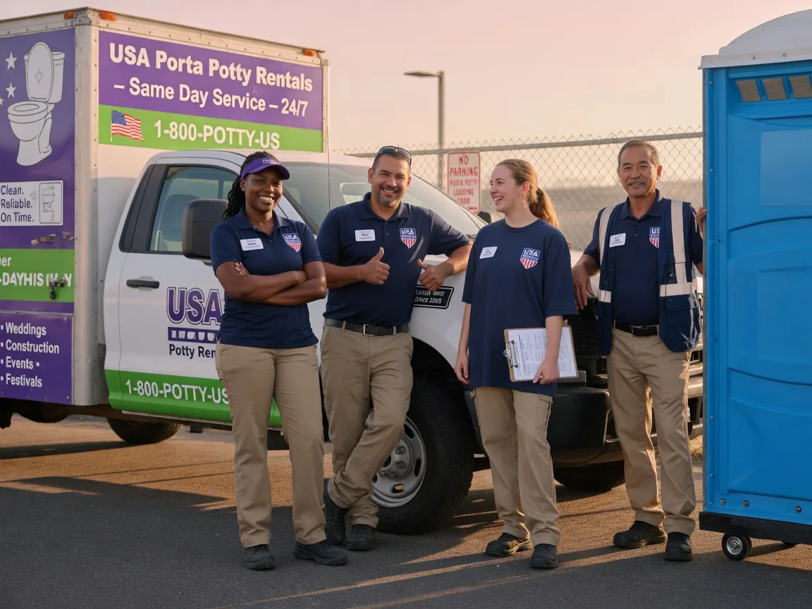 Porta Potty Rental company in Allenwood, NJ